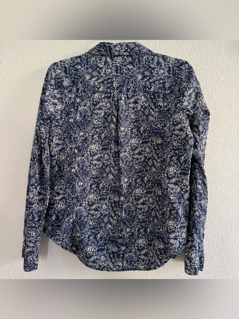 Anthropologie Maeve Petrin Floral Shirt Button Up Bohemian Preppy Cottagecore 8 - Picture 5 of 11